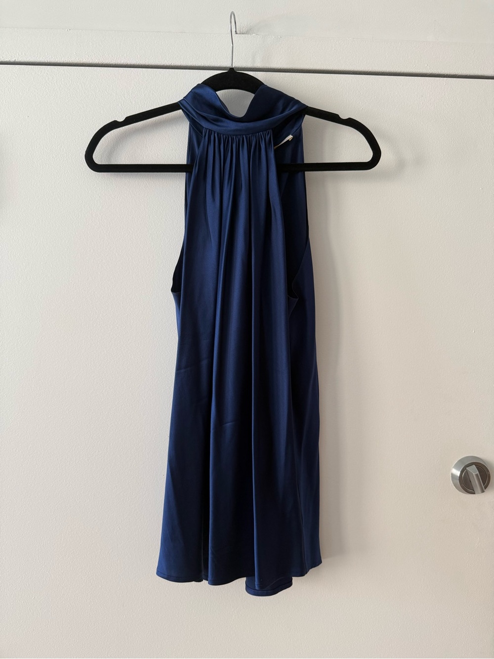 Ramy Brook Navy Halter Neck Women’s Dress